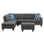 Faux Leather Sectional-1116984532