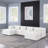Modular Sofa BEIGE Chenille Fabric