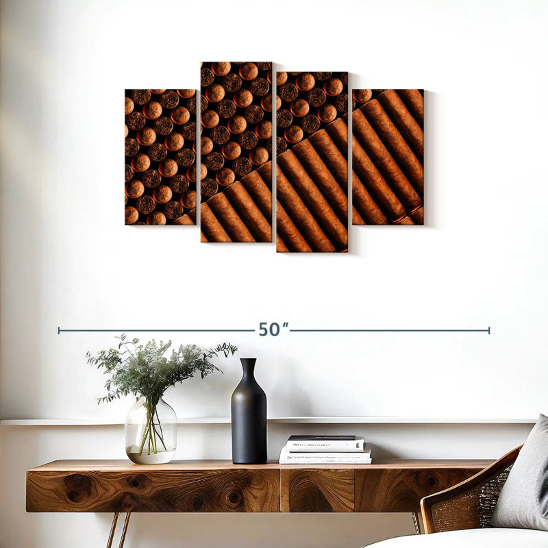 Senne Cigars, 22" H x 36" W
