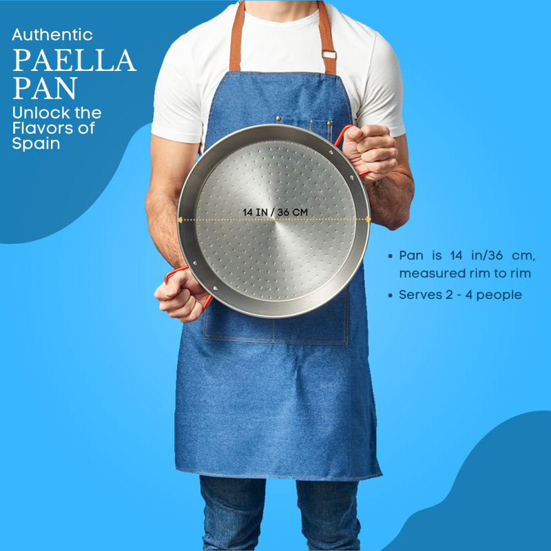 Poêle à paella Garcima, 14 po
