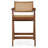 Pierre J Stool Half Wicker in Wool-1320288779