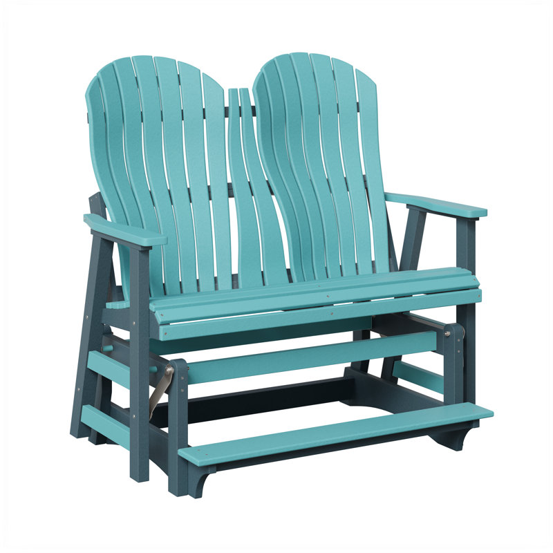 Contour Outdoor Glider, Aruba Blue, Slate