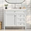 Meuble-lavabo de 36 po avec lavabo supérieur-573350790