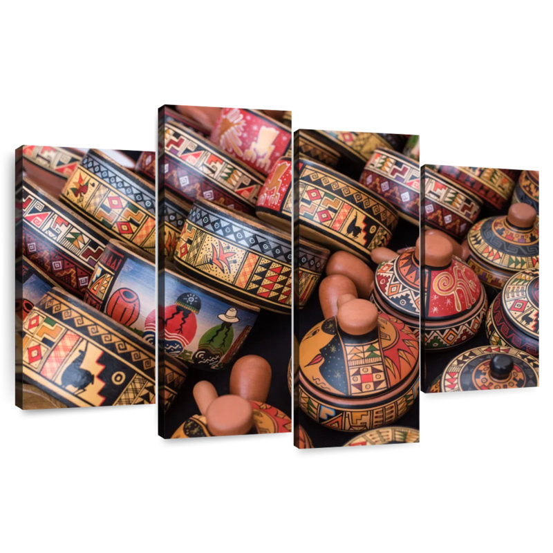 Senne Ornate Peruvian Pots