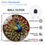 Horloge murale Peacock Design