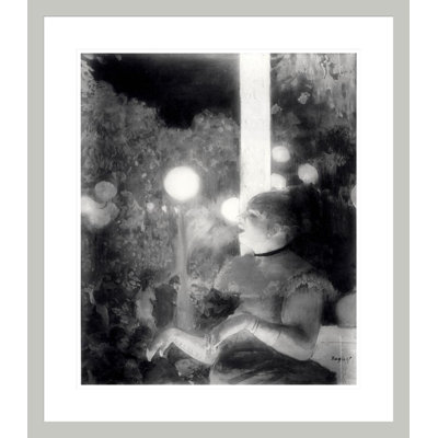 Le café concert ou la chanson du chien par Edgar Degas