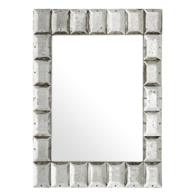 Mariani Rectangle Brass Mirror