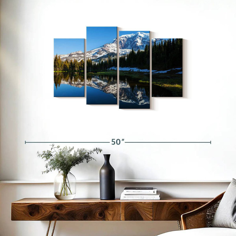 Alvord Mount Rainier Reflection Lake, 22'' H x 36'' W