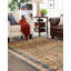 Tapis contemporain de couleur denim Stirling-71265436