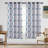 Suwannee Geometric Curtains Modern Grommet Drapes for Living Room Blackout Thermal Noise Reducing 2 Sets of Curtain Panels for Bedroom-879296747-879296743