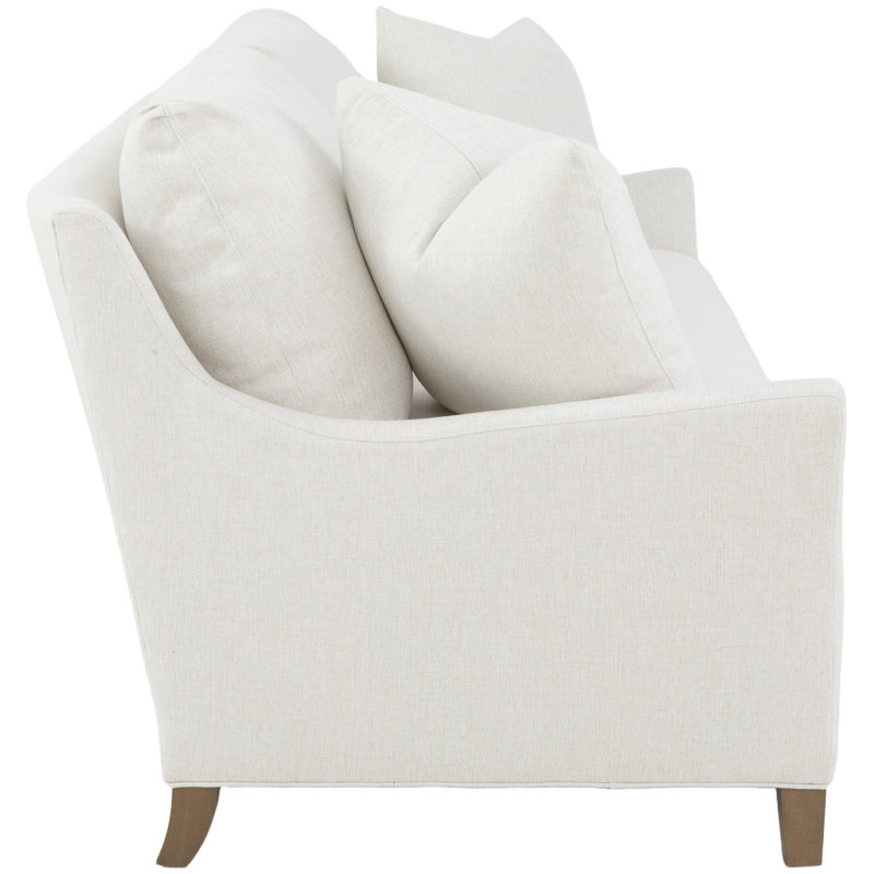 Olivia Loveseat, Walnut, 1130 Pottery