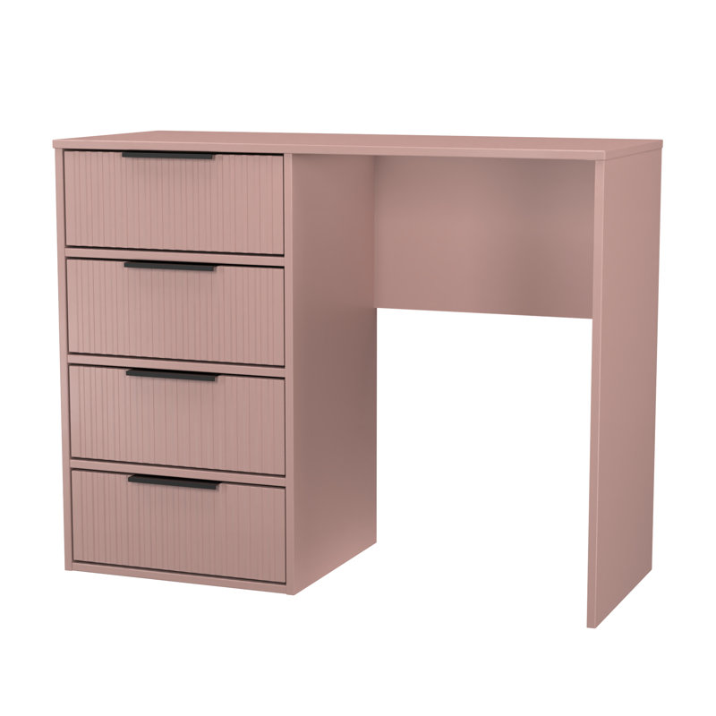 Takirra 4 Drawer Vanity, Pink