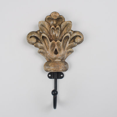 Antwanett Solid Wood Wall Hook