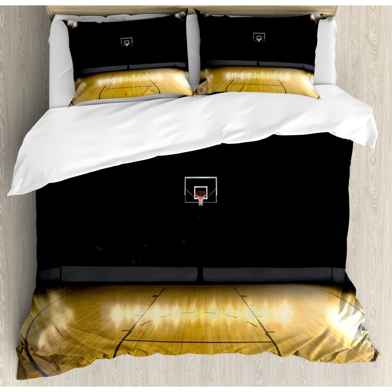 Teen Room Modern & Contemporary Polyester Duvet Cover, King Duvet Cover + 2 King Shams