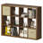 Storage Bookshelf - Multifunctional Display Shelf for Living Room, Bedroom & Home Office-1318398432-1314191591