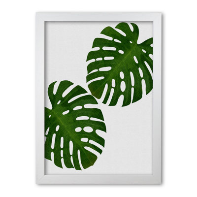 Monstera Leaf II - Single Picture Frame Print