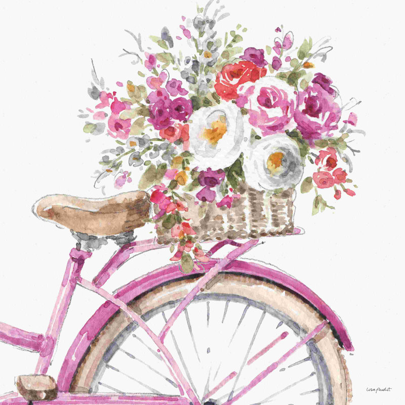 De toute évidence rose 15A, H 30 po x l 30 po