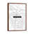Classic Brown Wood Framed