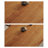 Brown Rectangular Solid Wood Dining Table-28083907