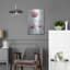«Pink and White Tulips», art mural en métal, 16 po x 24 po-1158952135