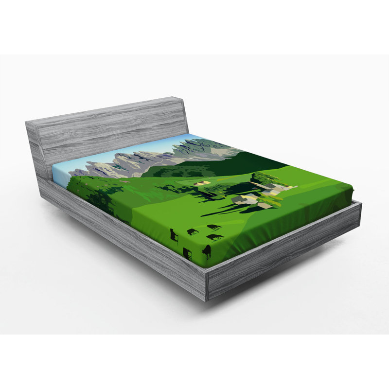 Microfiber Fitted Sheet, Full Fitted Sheet