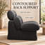 Upholstered 32.6 " Chenille Sofa-1446398912