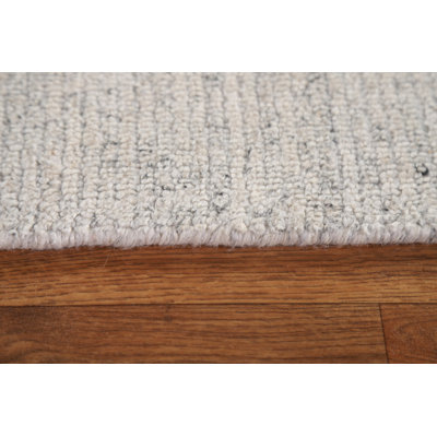 One-of-a-Kind 3'11" X 5'10" New Age Wool Area Rug in Ivory