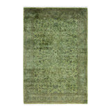 Semaj One-of-a-Kind 4' 1" X 6' 3" Hand Knotted Area Rug