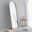 Burge Metal Flat Floor Mirror