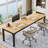 Lamekia Metal Base Dining Table-556722214-559635826