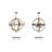 Middlefield 4 - Light Fabric Dimmable Globe Chandelier