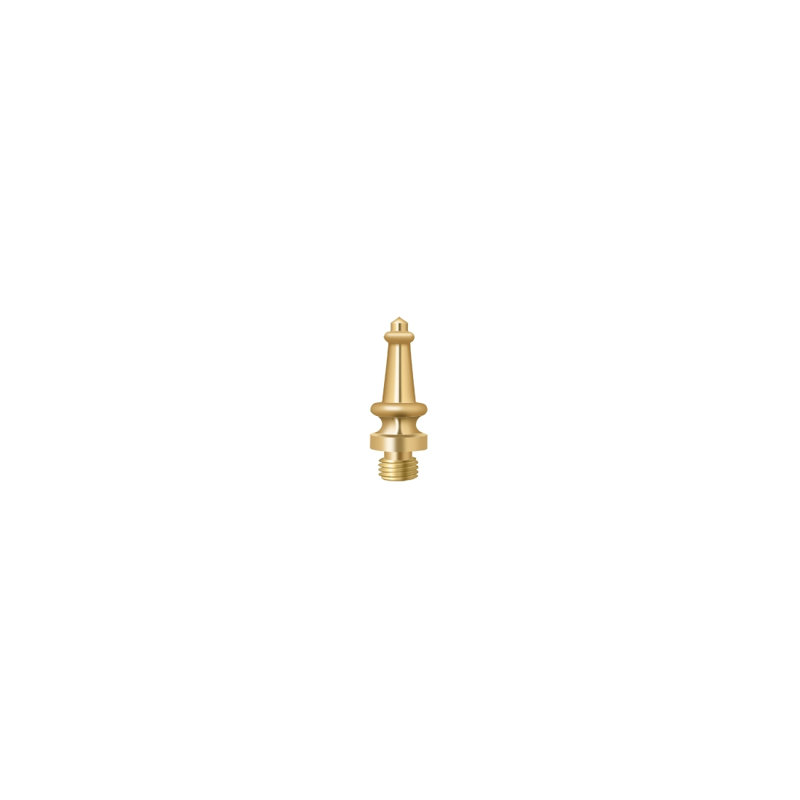 Deltana DSST15 Steeple Tip in Brushed Nickel, Brass