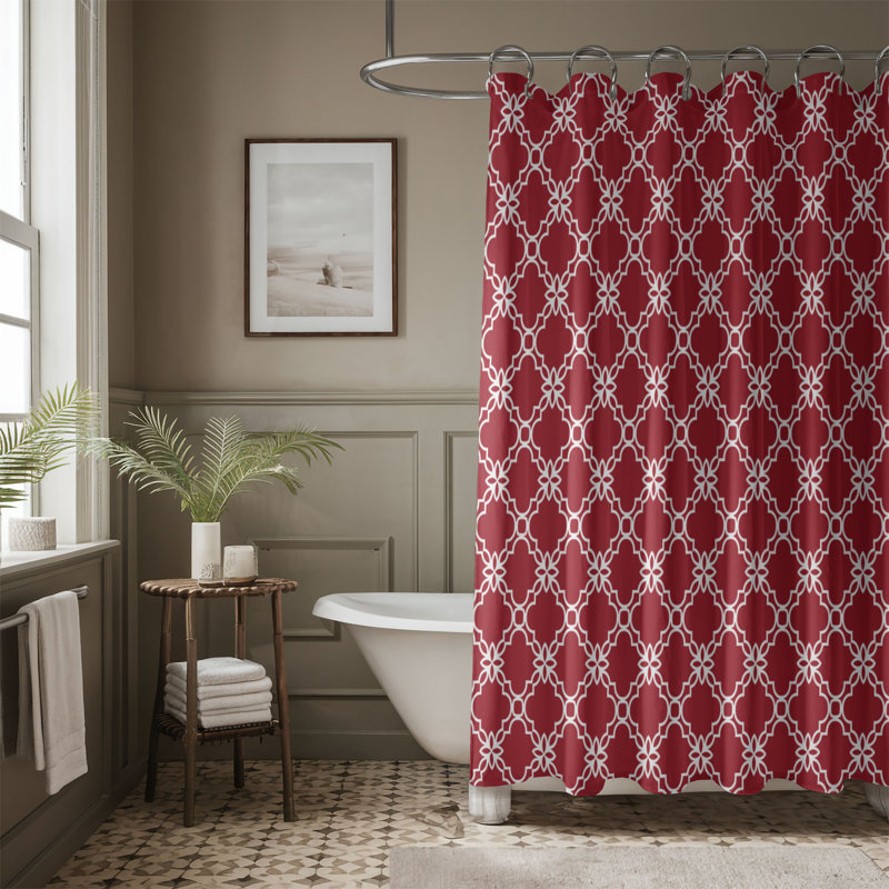 Ruby Layout - Premium Shower Curtain_0217, 74"H x 71"W