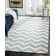 Fegley Chevron Wool Hand Woven Area Rug