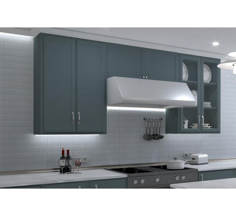 Vision 3" x 12" Beveled Glass Subway Wall Tile, Swain