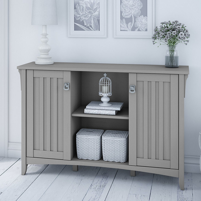 Pernell 46" Wide Credenza, Cape Cod Gray