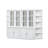 Angelith 75.25'' Book Cabinet Storage Bookcase