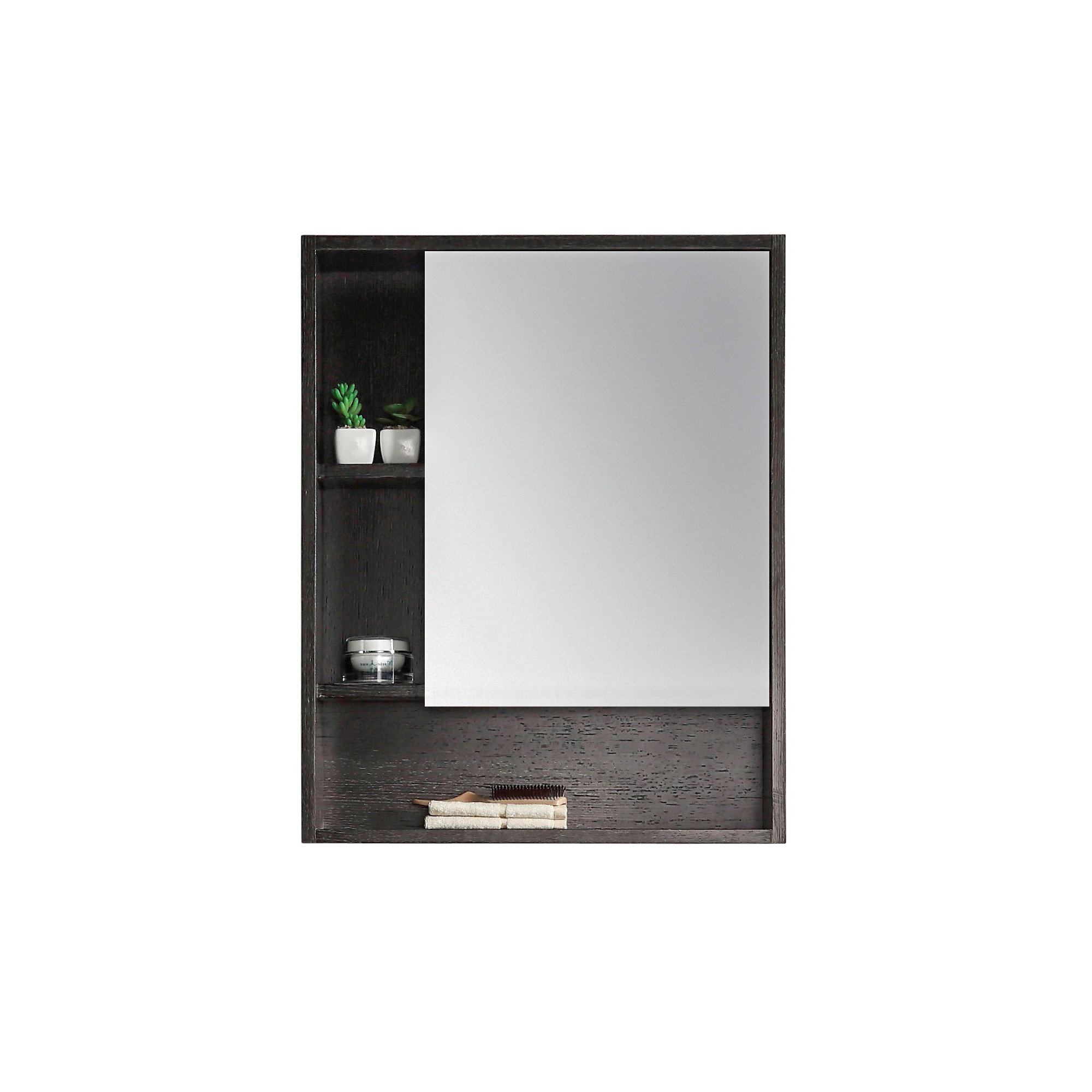 Jensen Surface Medicine Cabinet, Right, Black