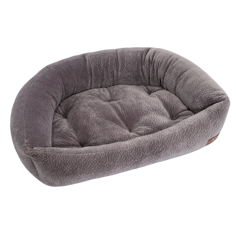 Lit pour chien napper, Moyen (l 40 po x P 32 po x H 8,5 po), Châtaignier