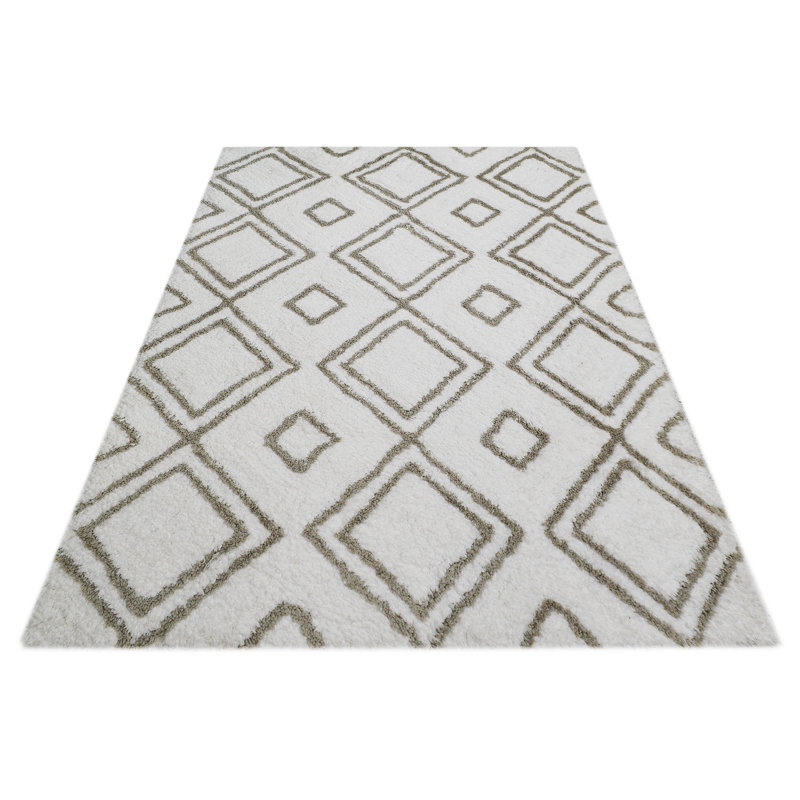 Ibiza Geometric Area Rug, Rectangle 200 x 290cm