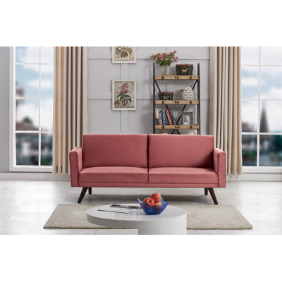 Ridgewood 72'' Velvet Convertible Sofa