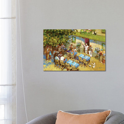 Surtout Le Charbon by John Haskins - Wrapped Canvas Print