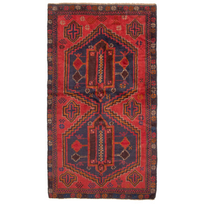 Teimani Red Rug 3'4" x 6'0"