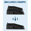 Rampes de levage de voiture extra-plates de 18 cm (7 pouces), pont élévateur portable en plastique avec poignées intégrées et conception empilable pour camions, VUS et entretien automobile