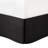 7 Piece Tufted Comforter Set Black