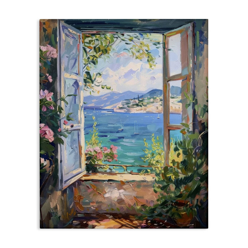  «Window Window Sea View» par LSR Design Studio, H 20 po x l 16 po