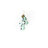 2.5'' Glass Hanging Figurine Ornament