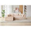 Canapé modulaire à compression avec méridienne confortable, canapé en L à assise profonde, canapé-lit modulaire minimaliste pour le salon et la chambre à coucher-826949830