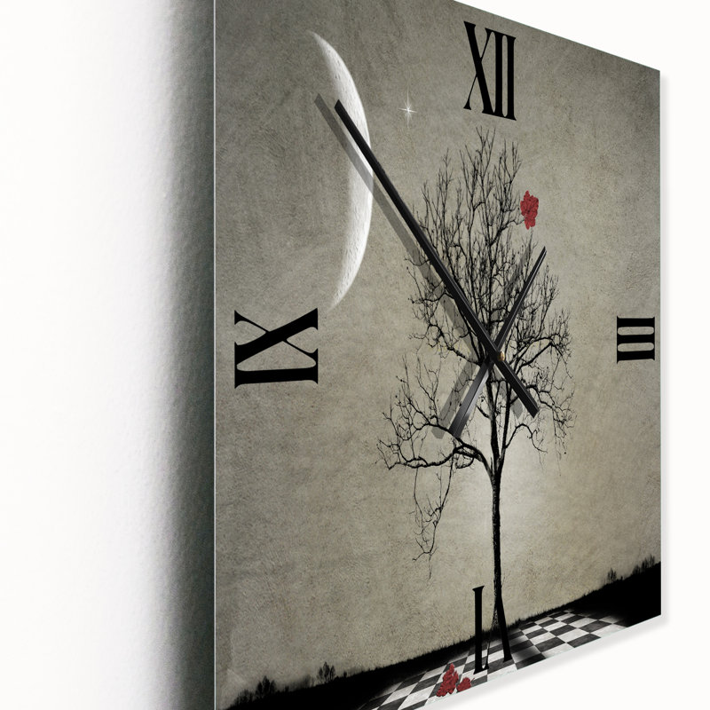 Inevitable - Large Cottage Wall Clock, Medium