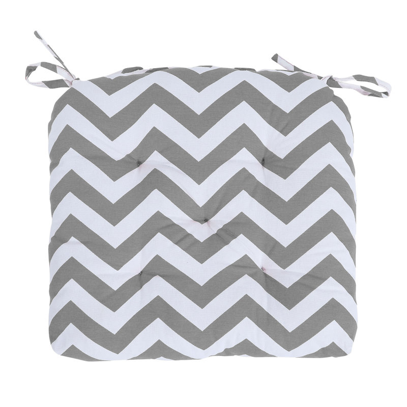 Outdoor 3'' Chair Pad, Gray